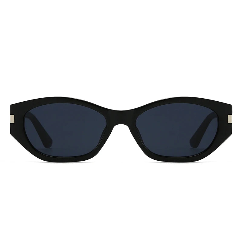1/3Pcs Fashion Cat Eye Vintage Sunglasses Women Oval Small Frame Eyewear Women Personality Simple Sun Protection Glasses UV400