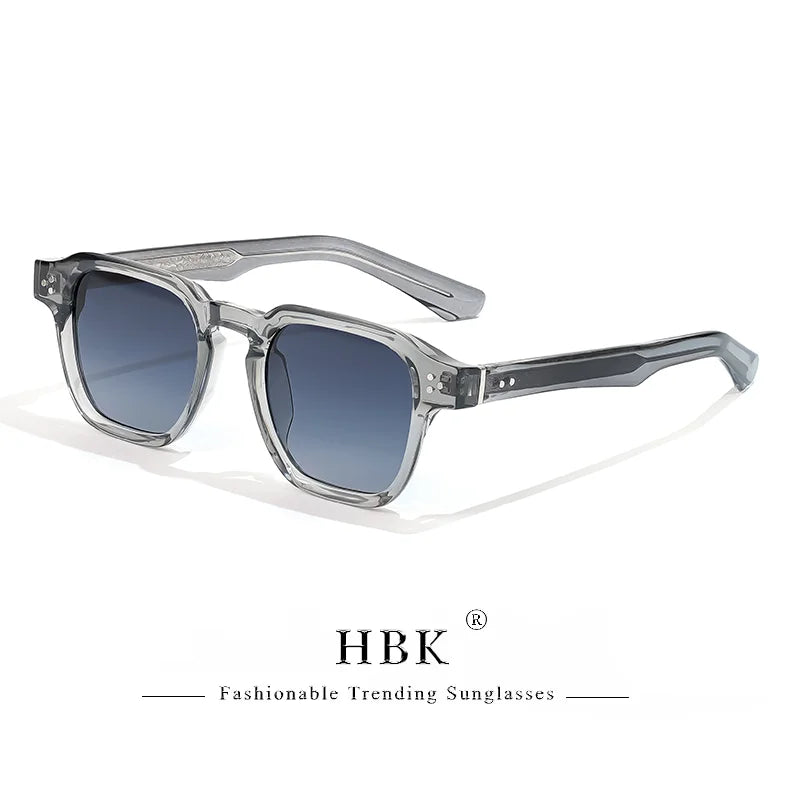 New Fashion Sunglasses Men Vintage Square Gradient Sun Glasses Outdoor Sports Party Vacation Travel Driving Eyeglasses